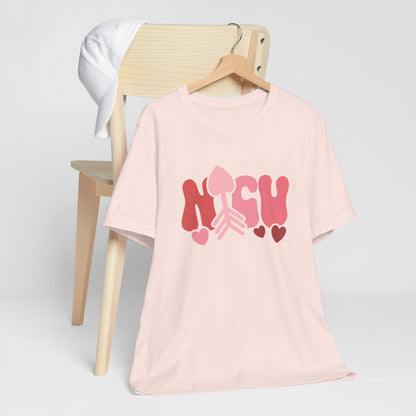 NICU Valentine Arrow Short Sleeve Tee