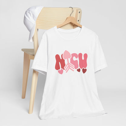 NICU Valentine Arrow Short Sleeve Tee