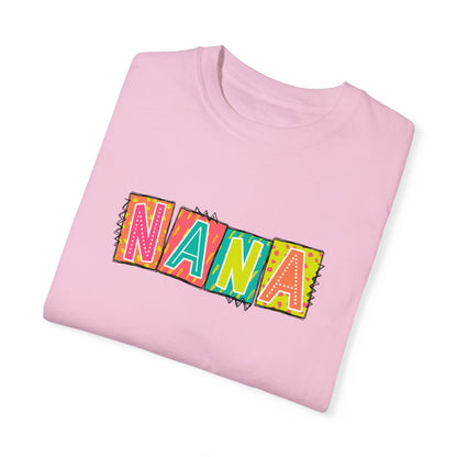 Nana Neon Blocks Short Sleeve Tee