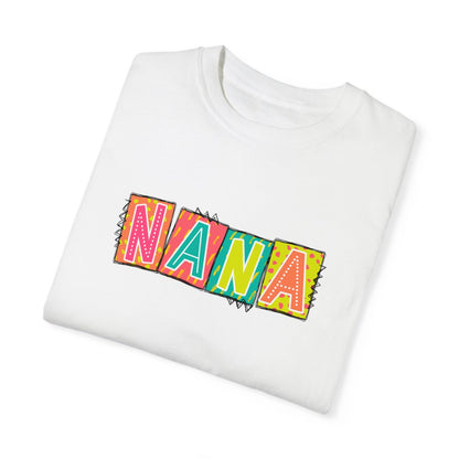 Nana Neon Blocks Short Sleeve Tee