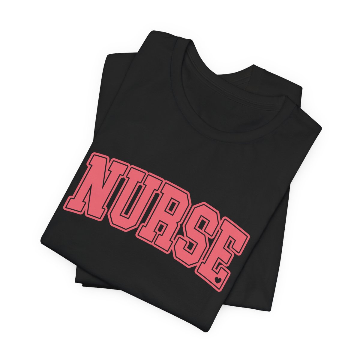 Nurse Little Heart Short Sleeve Tee