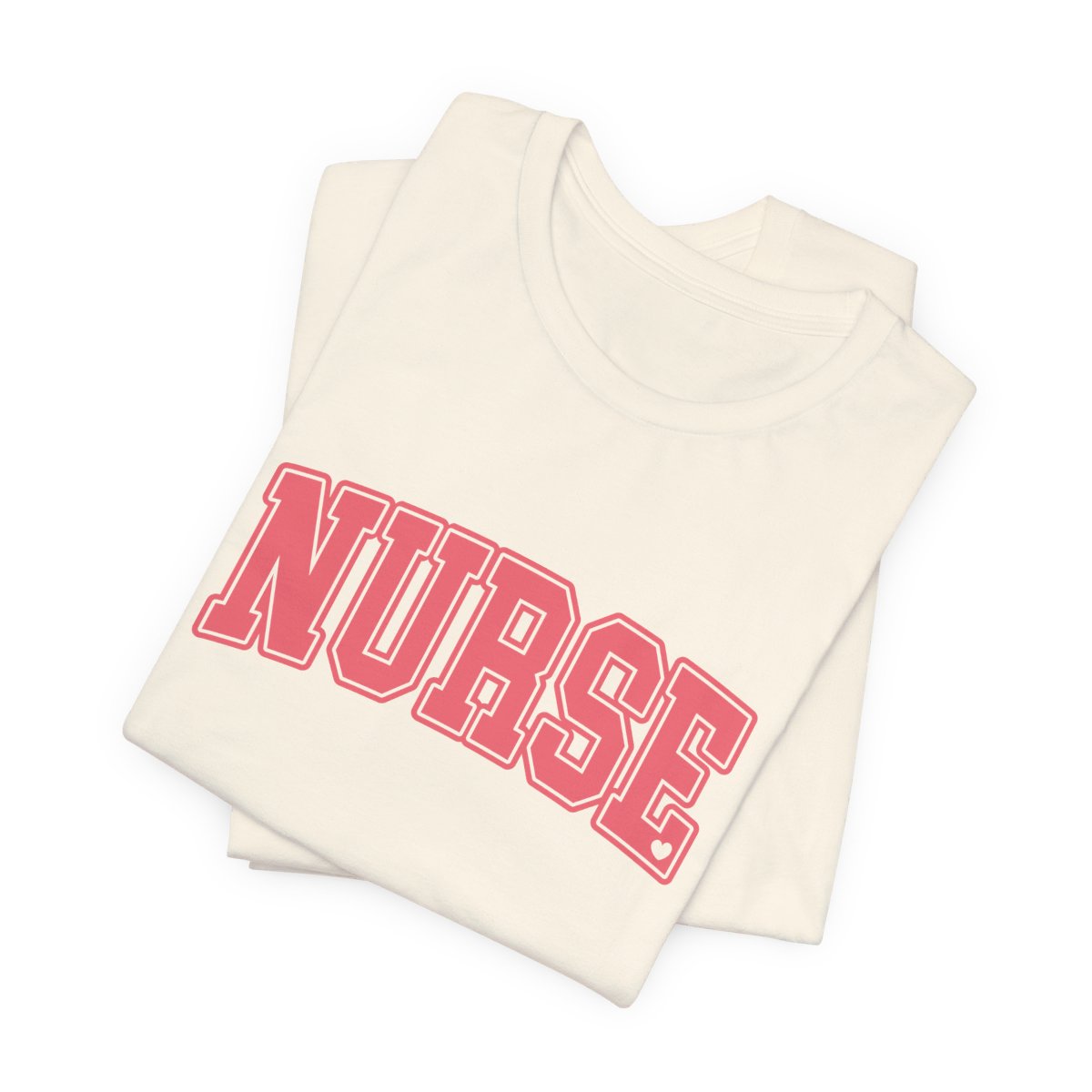 Nurse Little Heart Short Sleeve Tee