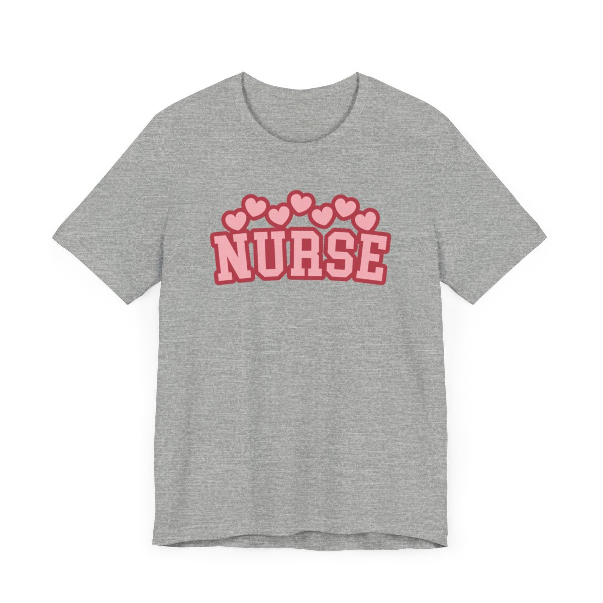 Nurse Hearts Top Short Sleeve Tee