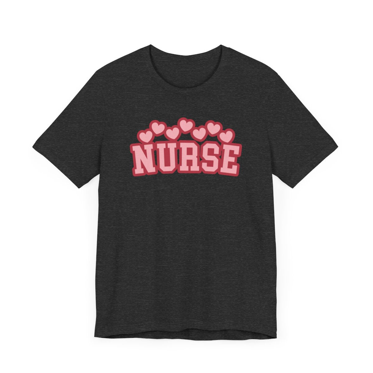 Nurse Hearts Top Short Sleeve Tee