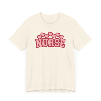 Nurse Hearts Top Short Sleeve Tee