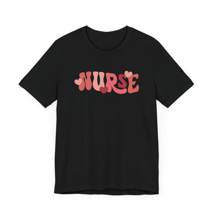 Nurse Hearts Short Sleeve Tee