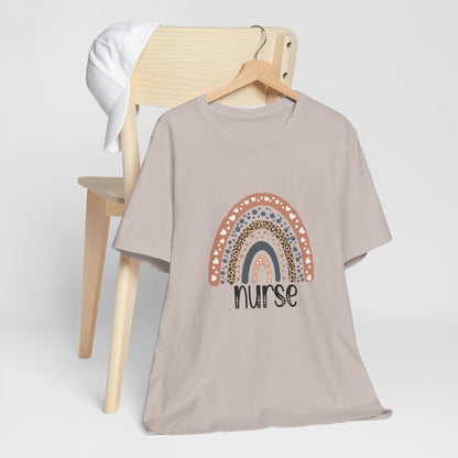 Nurse Rainbow Short Sleeve Tee