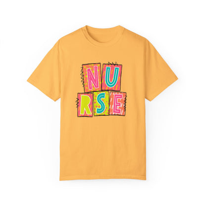 Nurse Neon Blocks Short Sleeve Tee