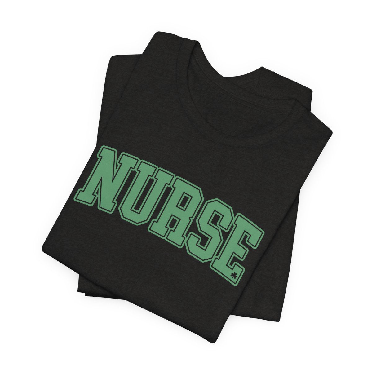 Nurse Little Shamrock Short Sleeve Tee