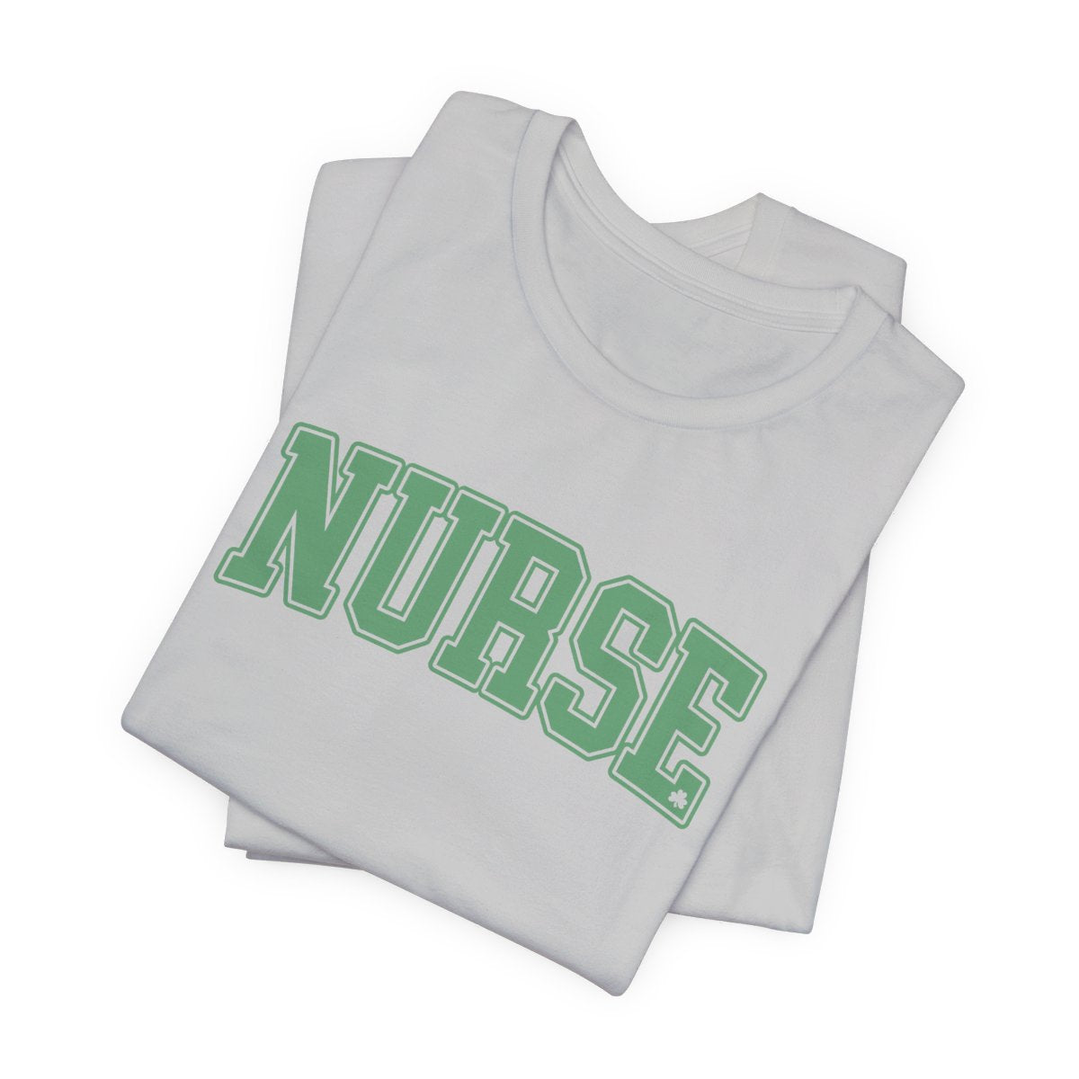Nurse Little Shamrock Short Sleeve Tee