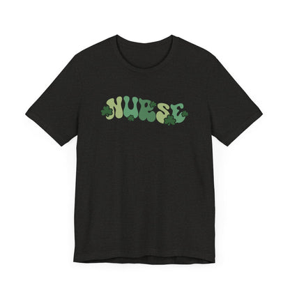 Nurse Shamrocks Short Sleeve Tee