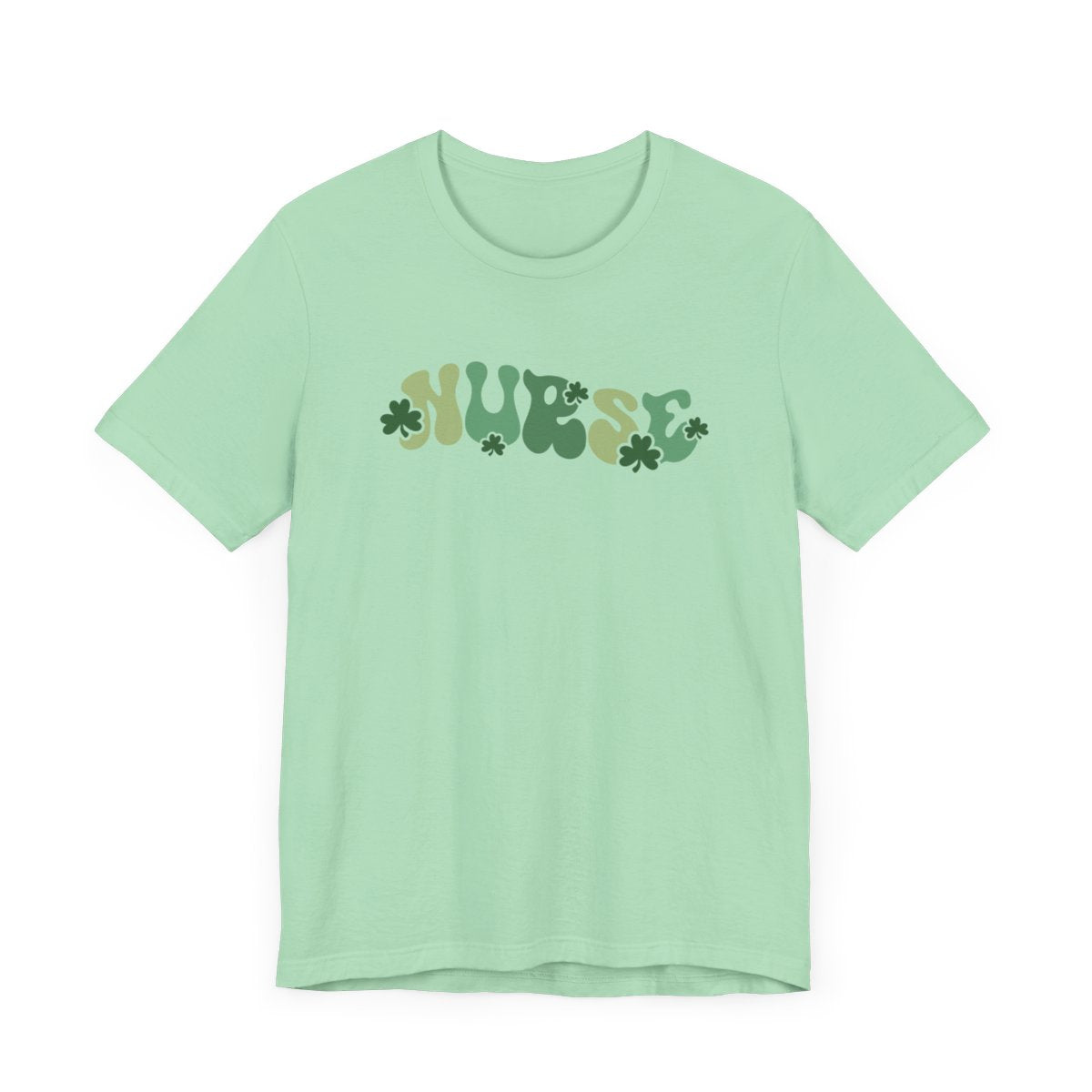 Nurse Shamrocks Short Sleeve Tee