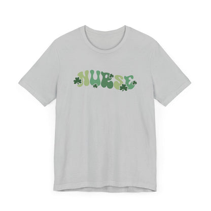 Nurse Shamrocks Short Sleeve Tee
