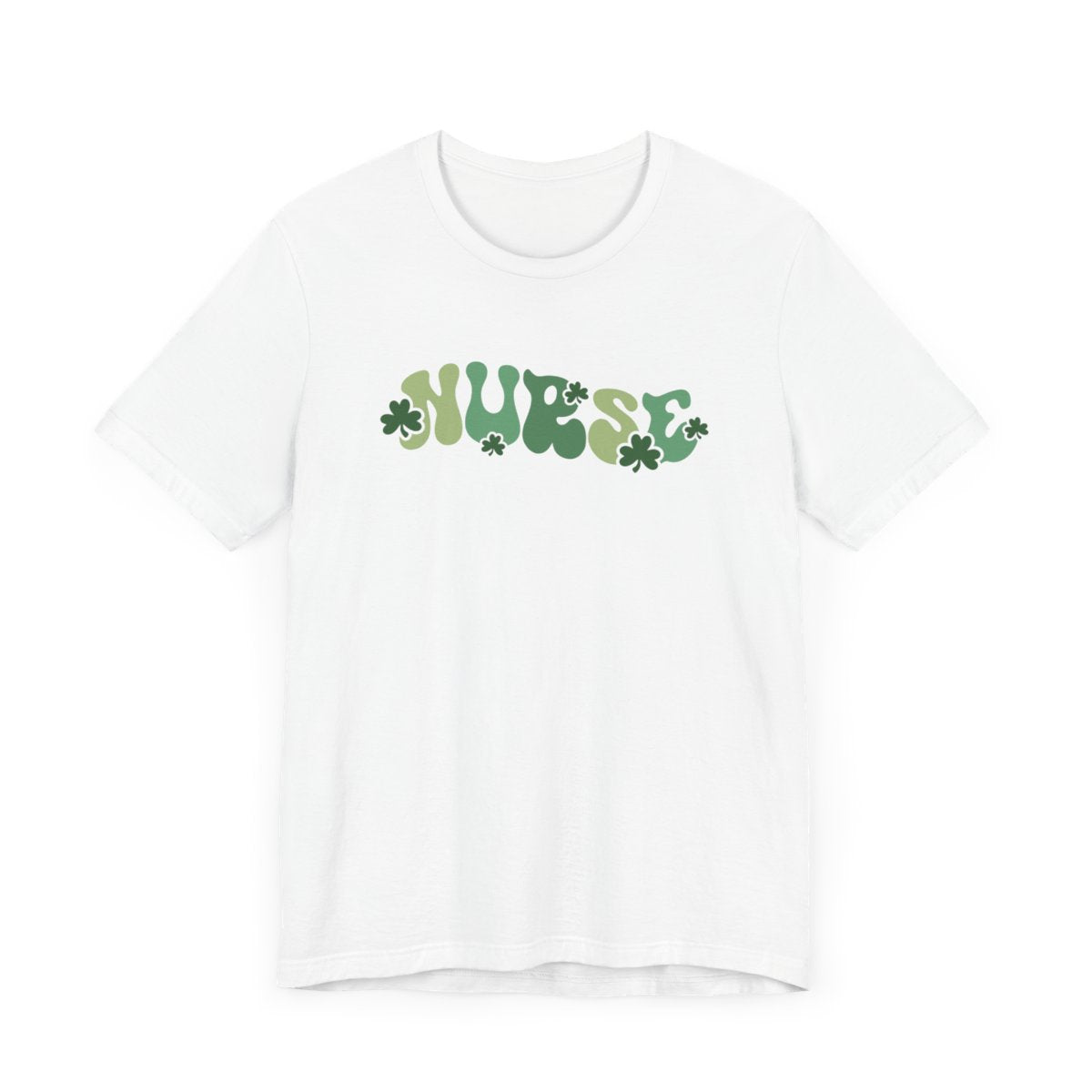 Nurse Shamrocks Short Sleeve Tee