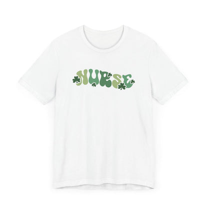 Nurse Shamrocks Short Sleeve Tee