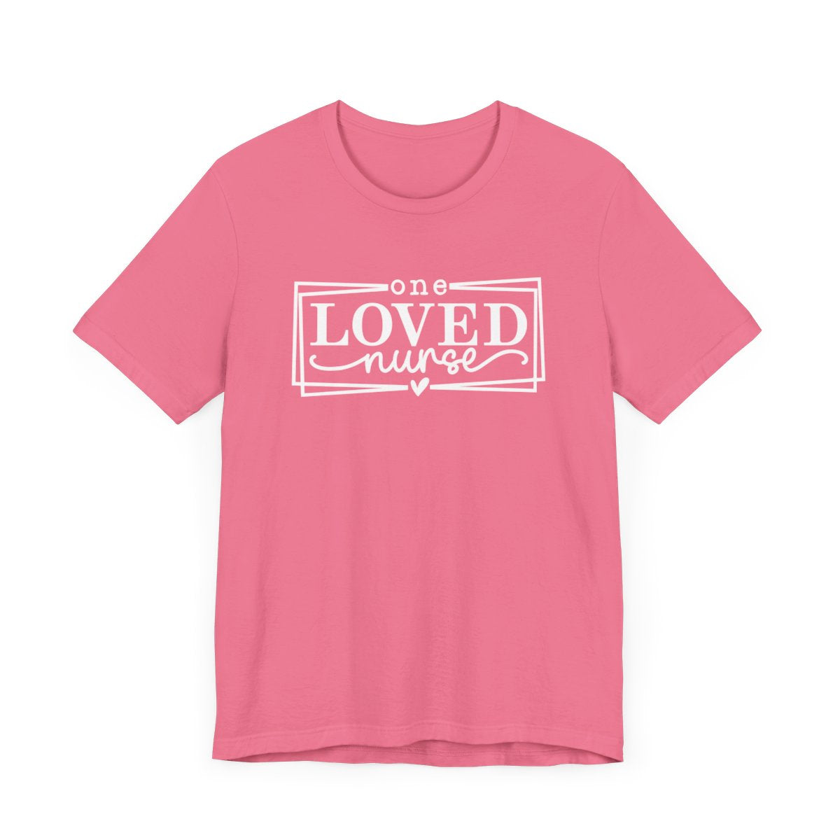One Loved Nurse Boxed Short Sleeve Tee