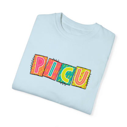 PICU Neon Blocks Short Sleeve Tee