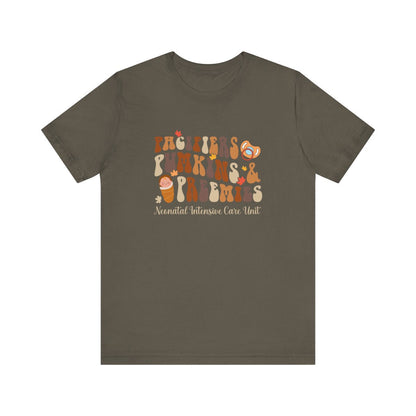 Pacifiers Pumpkins and Preemies Short Sleeve Tee