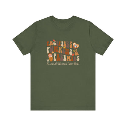 Pacifiers Pumpkins and Preemies Short Sleeve Tee