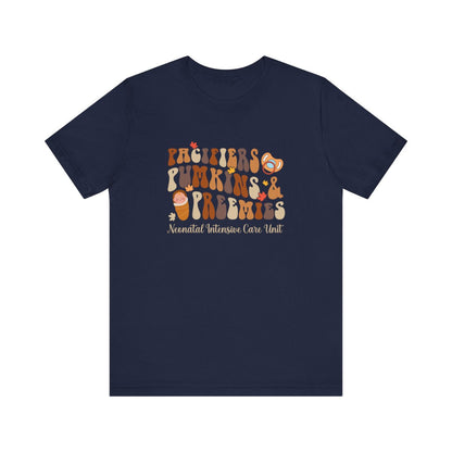 Pacifiers Pumpkins and Preemies Short Sleeve Tee