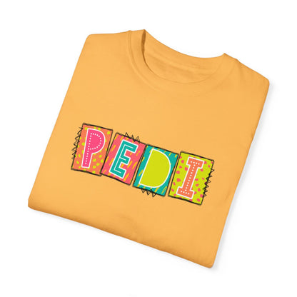 Pedi Neon Blocks Short Sleeve Tee