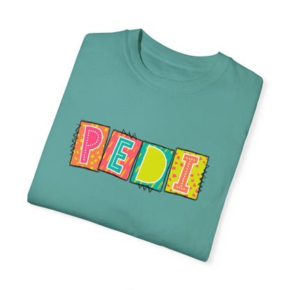 Pedi Neon Blocks Short Sleeve Tee