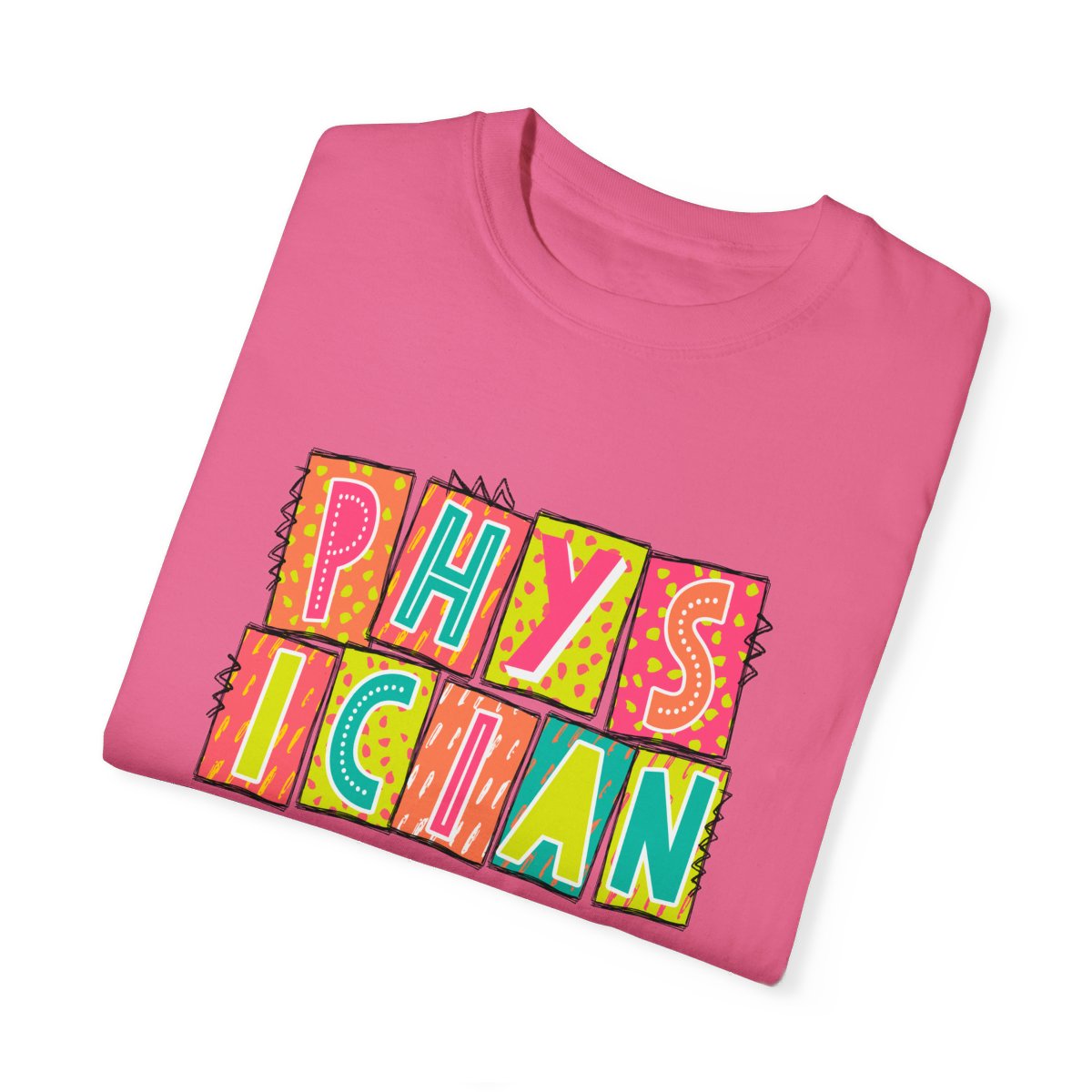 Physician Neon Blocks Short Sleeve Tee