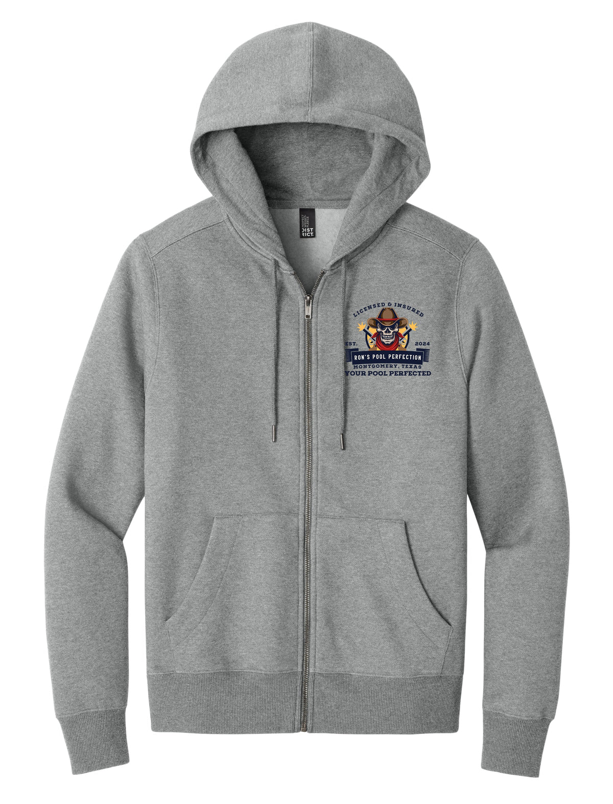 RPP Color Logo Full Zip Hoodie - DT1103