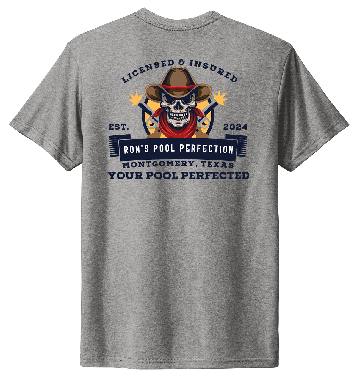 RPP Color Logo Short Sleeve Tri-Blend - NL6010