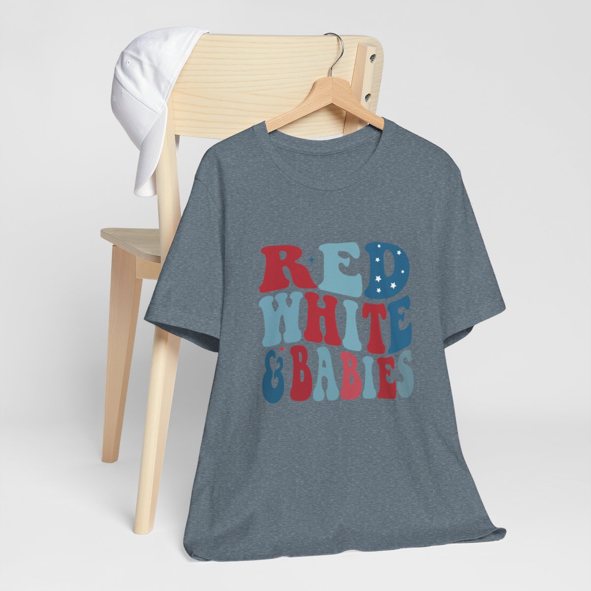 Red White and Babies Short Sleeve Tee