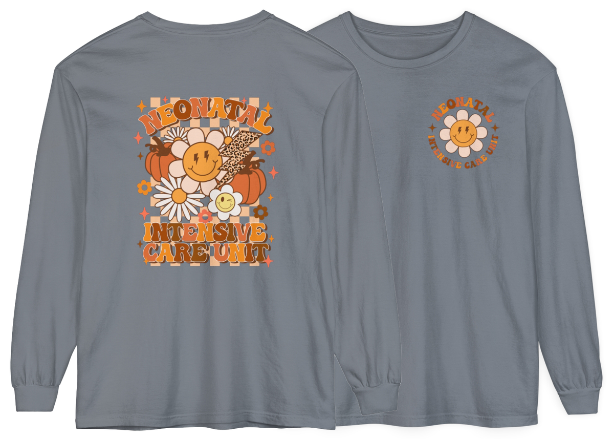 Neonatal Intensive Care Unit Fall Two Sided Long Sleeve Tee