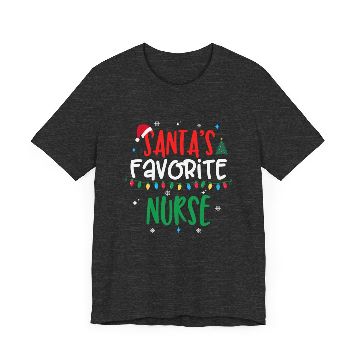 Santas Favorite Nurse2 Short Sleeve Tee