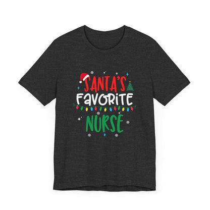 Santas Favorite Nurse2 Short Sleeve Tee
