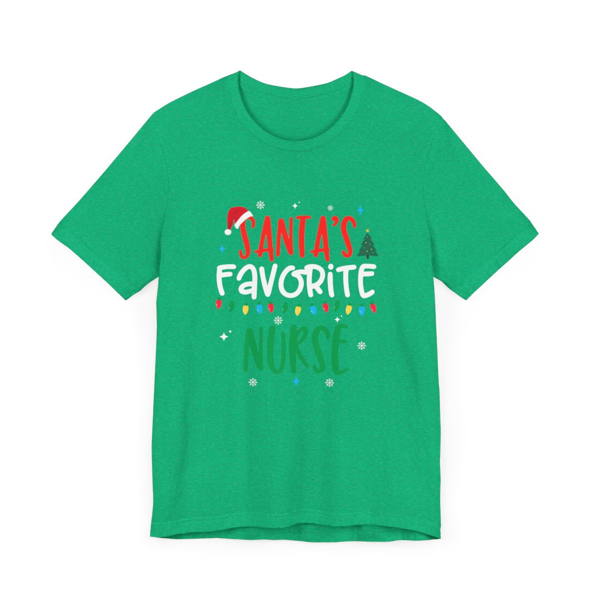 Santas Favorite Nurse2 Short Sleeve Tee