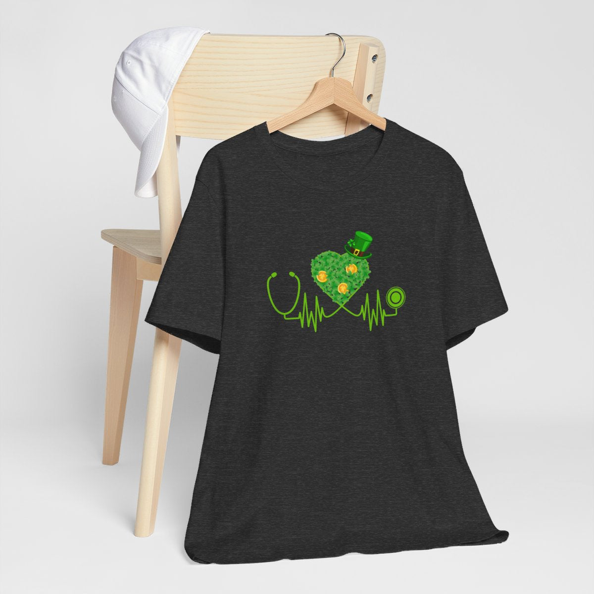Shamrock Stethoscope Short Sleeve Tee