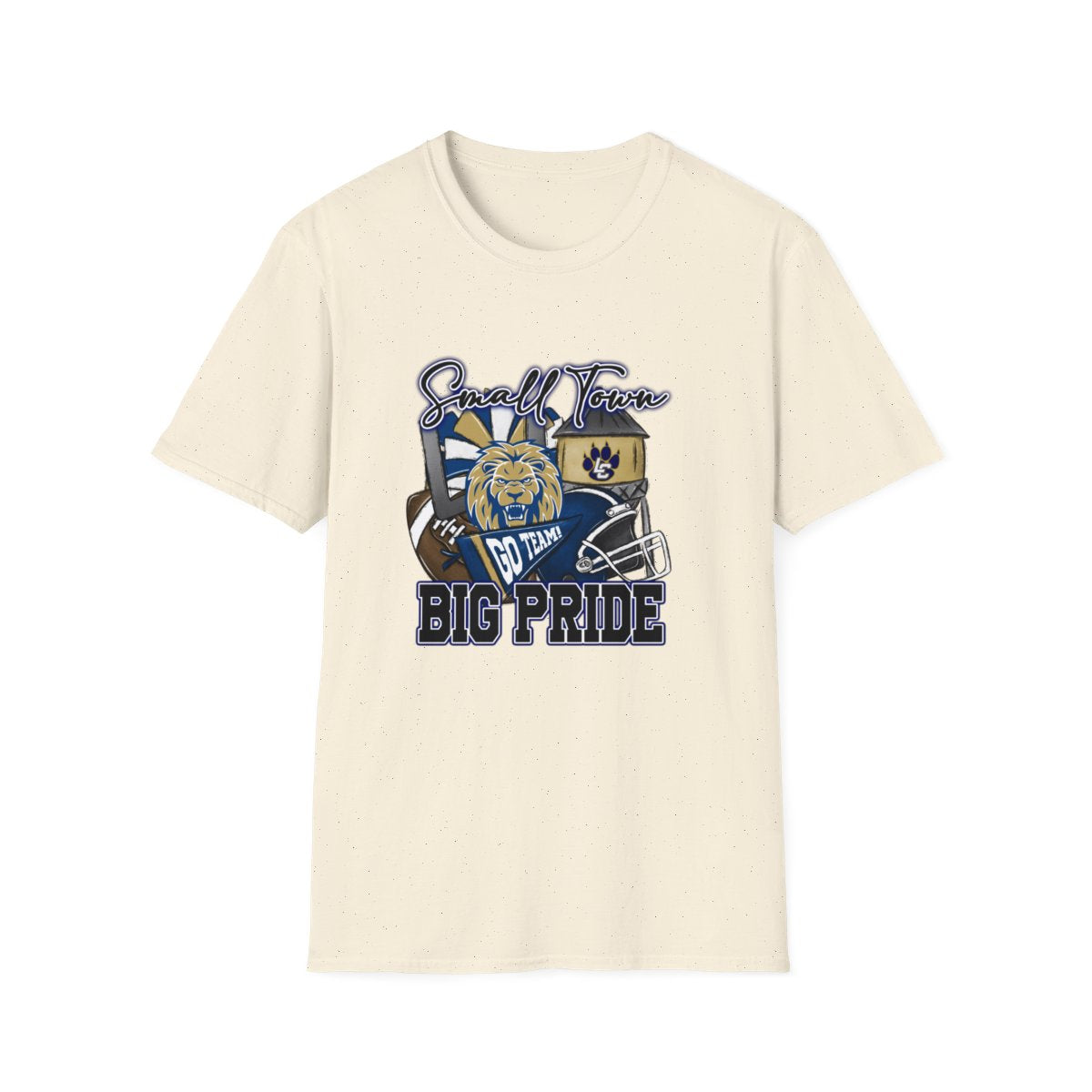 Small Town Big Pride Lions Short Sleeve Tee