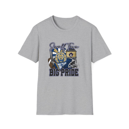 Small Town Big Pride Lions Short Sleeve Tee