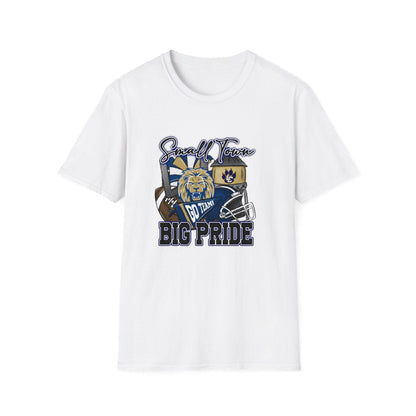 Small Town Big Pride Lions Short Sleeve Tee