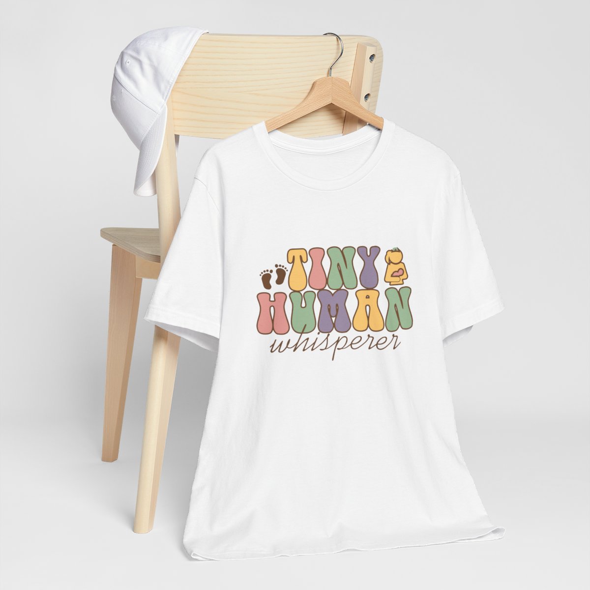Tiny Human Whisper Short Sleeve Tee