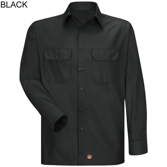 Men's Solid Ripstop Long Sleeve Shirt