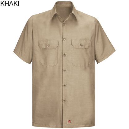 Men's Solid Ripstop Short Sleeve Shirt