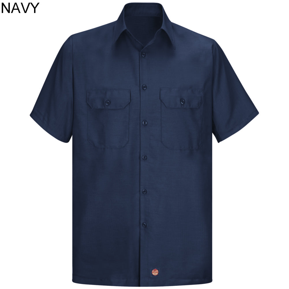 Men's Solid Ripstop Short Sleeve Shirt